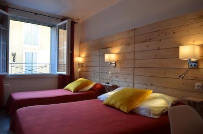Chambre 3 de l'hôtel César à Bonnieux dans le Luberon